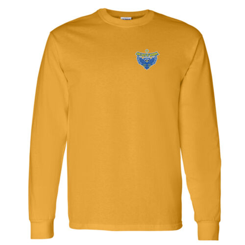 Gildan Unisex Owl Printed Long Sleeve Thumbnail